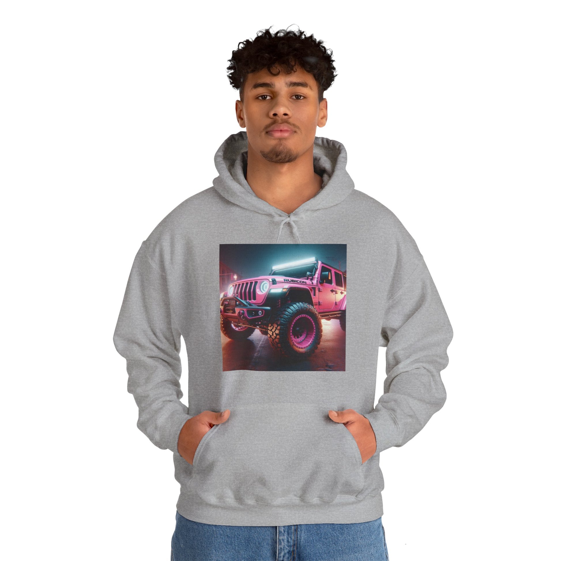 Pink Rubicon Hoodie Hoodie Printify   