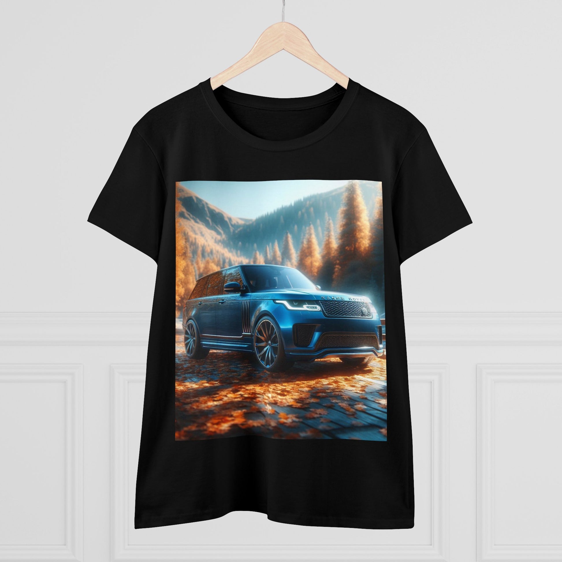 Blue Range Rover T-Shirt T-Shirt Printify   