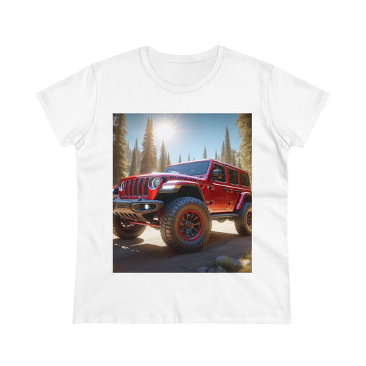 Red Rubicon T-Shirt T-Shirt Printify White S 