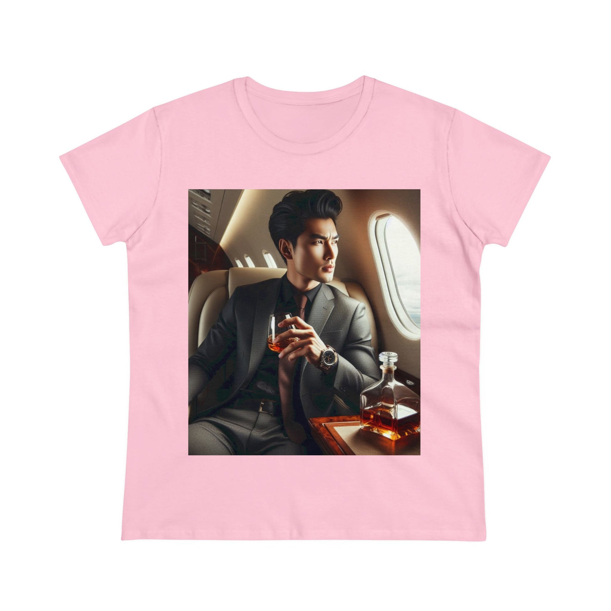 Private Business T-Shirt T-Shirt Printify Light Pink S 