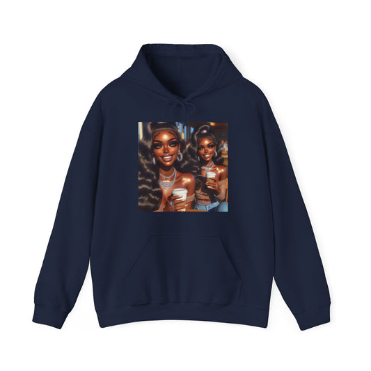 Twinning Hoodie Hoodie Printify Navy S 