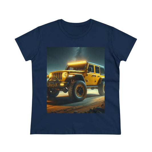 Yellow Rubicon T-Shirt T-Shirt Printify Navy S 
