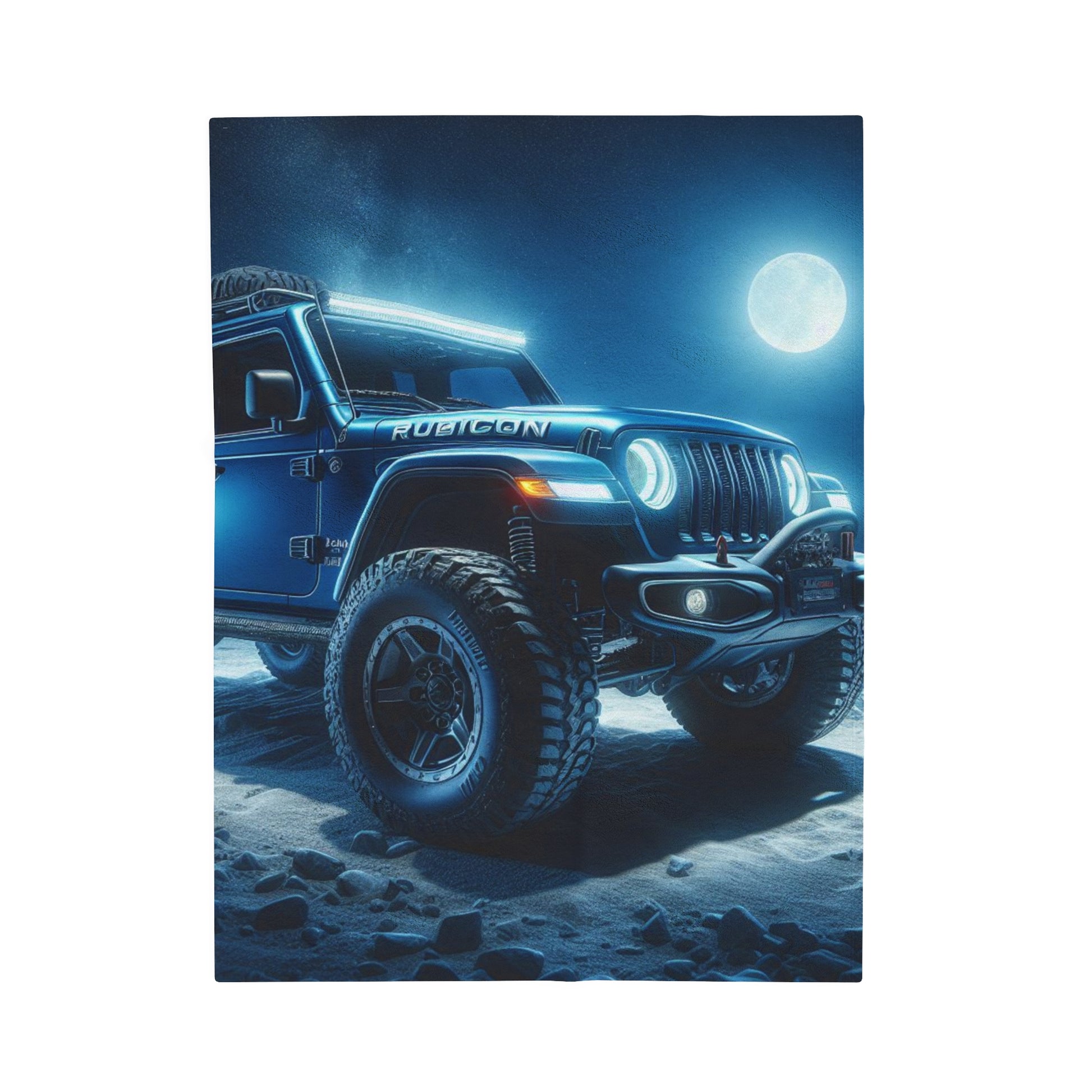 Blue Rubicon Plush Blanket All Over Prints Printify 30" × 40"  