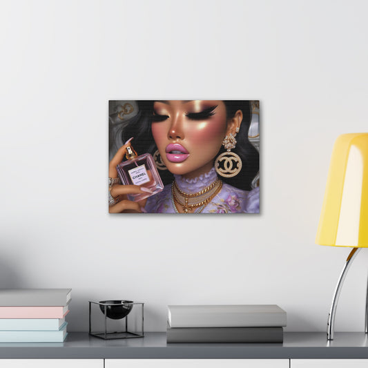 Chanel Please Canvas Canvas Printify 16″ x 12″ (Horizontal) 0.75'' 