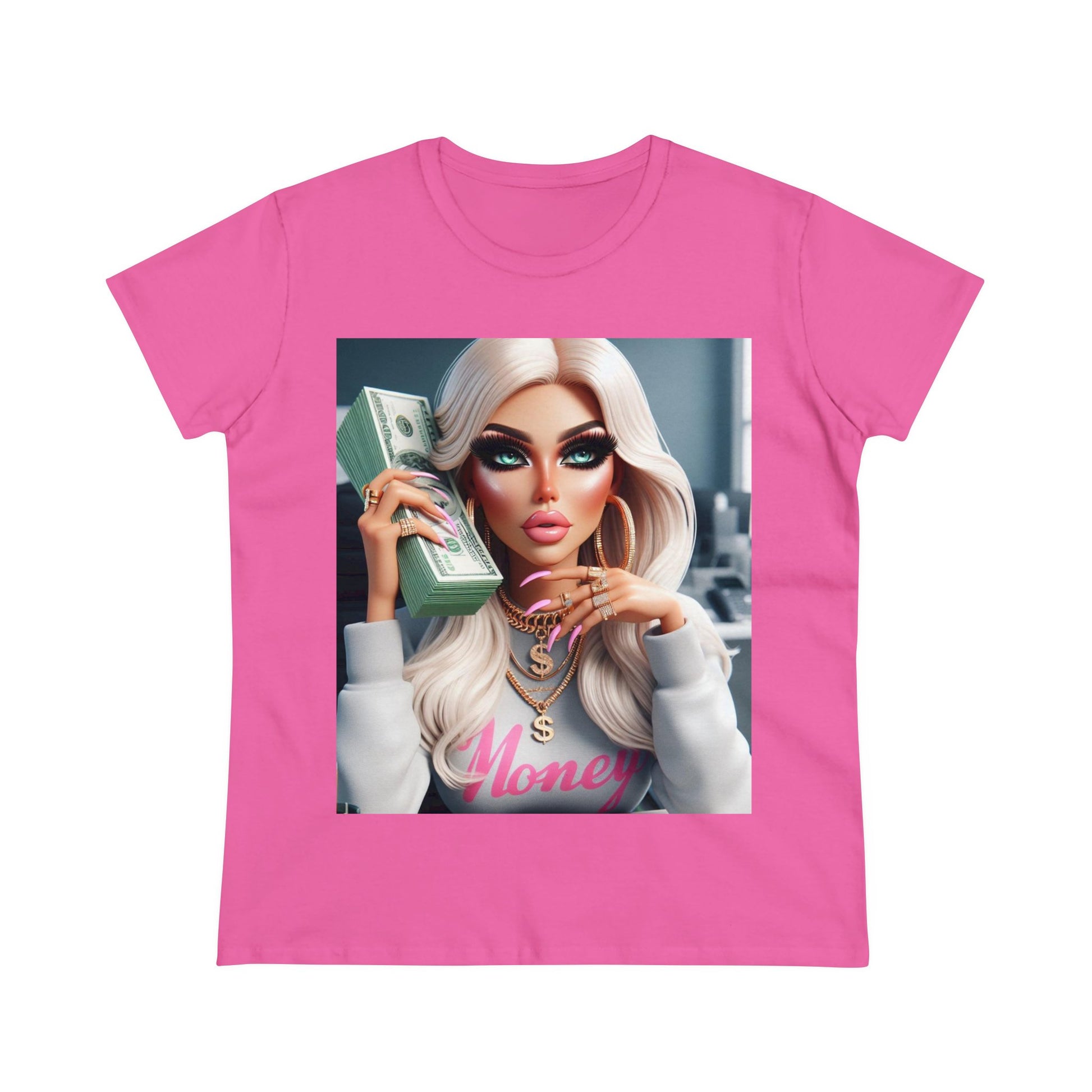 Money T-Shirt T-Shirt Printify Azalea S 