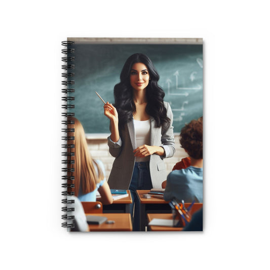 Class in Session Spiral Notebook Paper products Printify One Size  