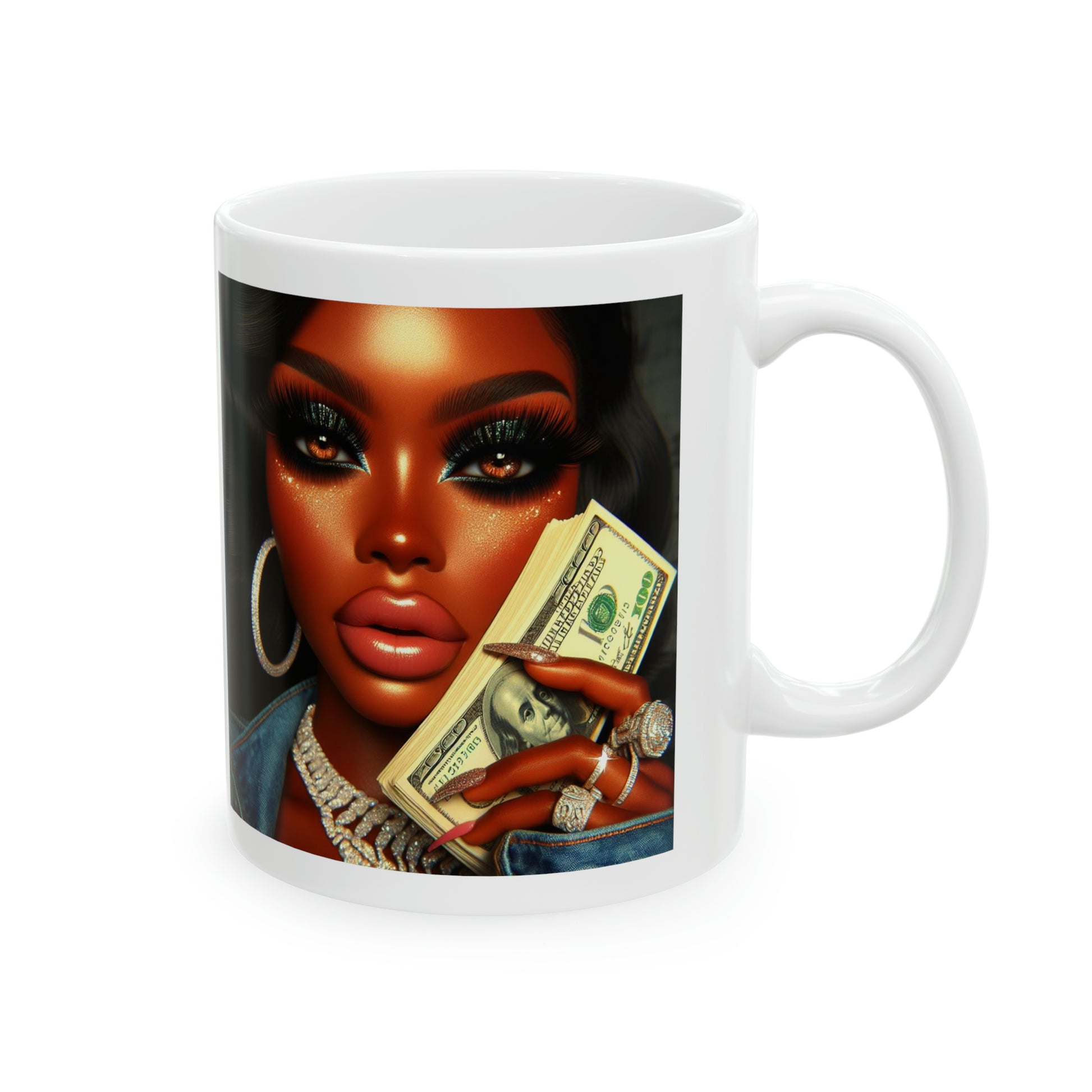 Money Talks Mug Mug Printify   