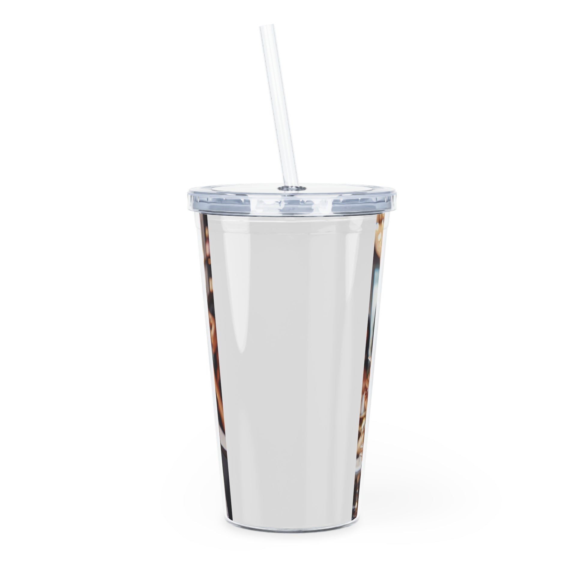 Wine Down Tumbler with Straw Mug Printify   