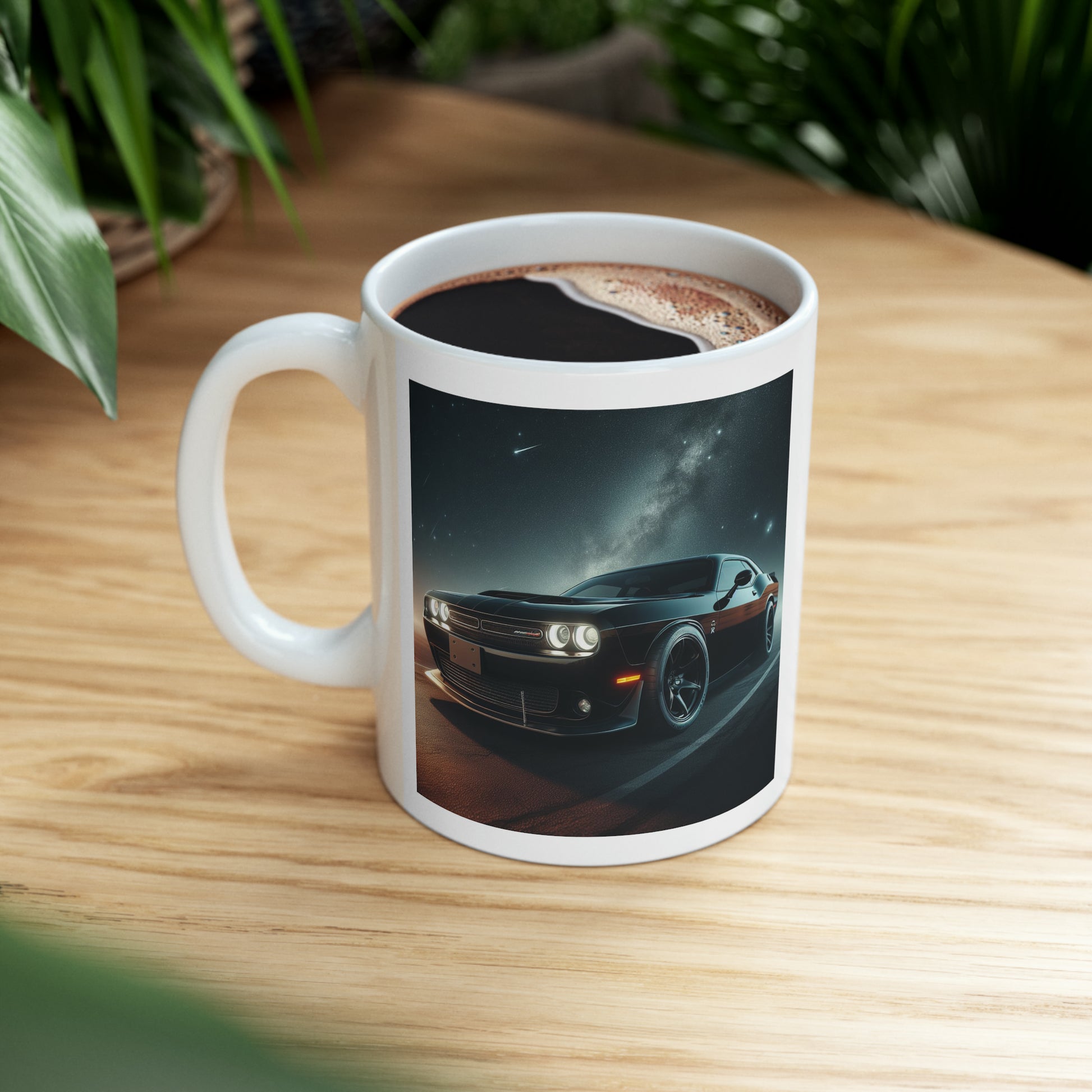 Black Challenger Mug Mug Printify   