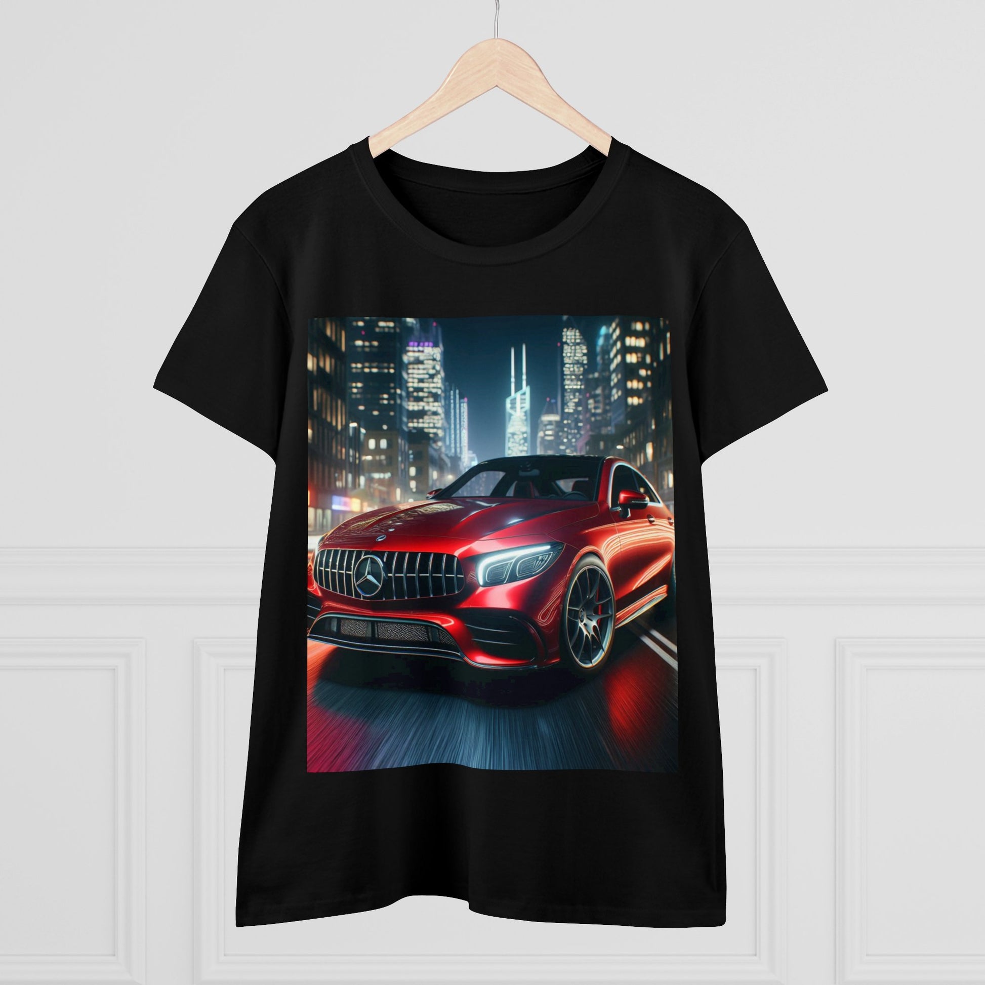 Red Mercedes T-Shirt T-Shirt Printify   