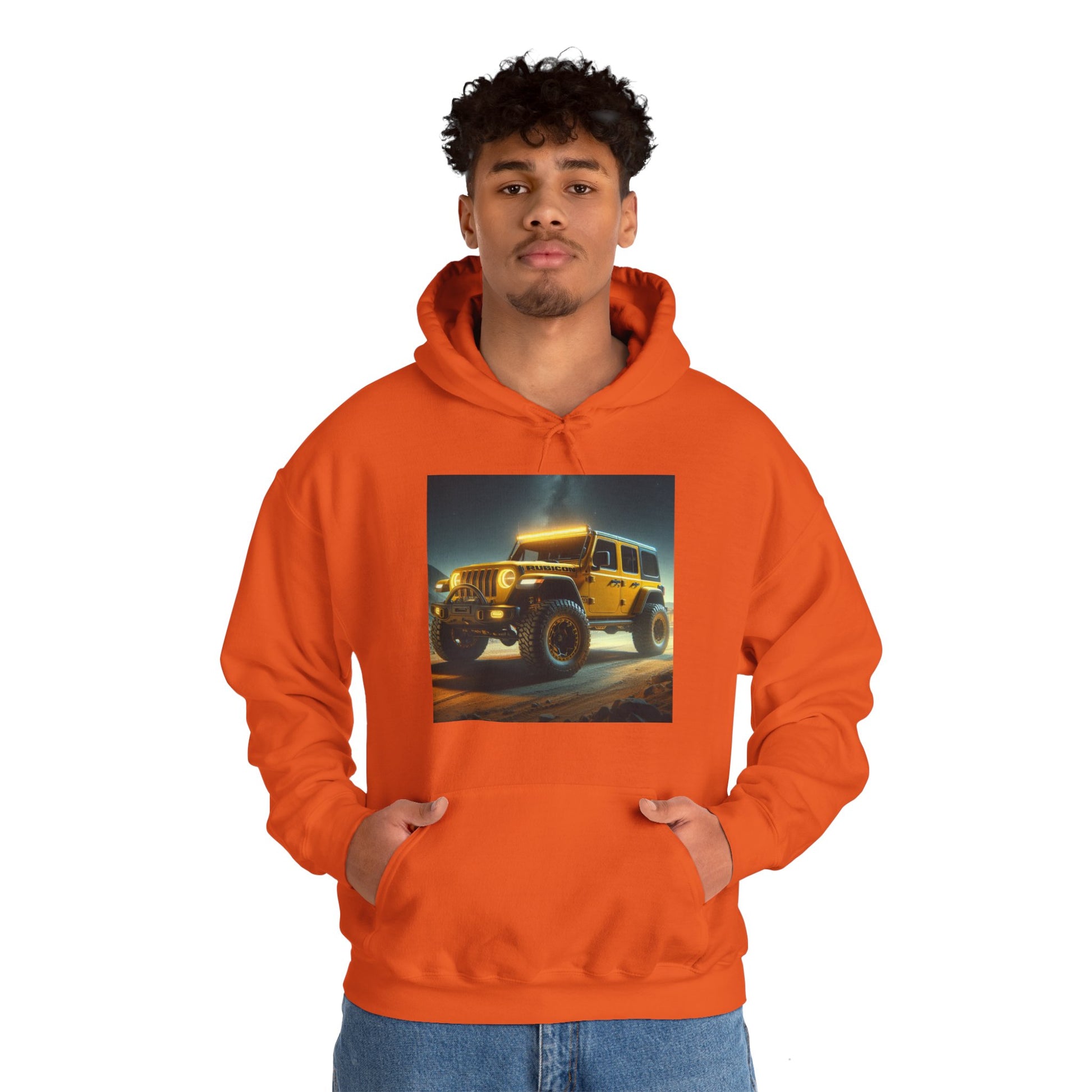 Yellow Rubicon Hoodie Hoodie Printify   