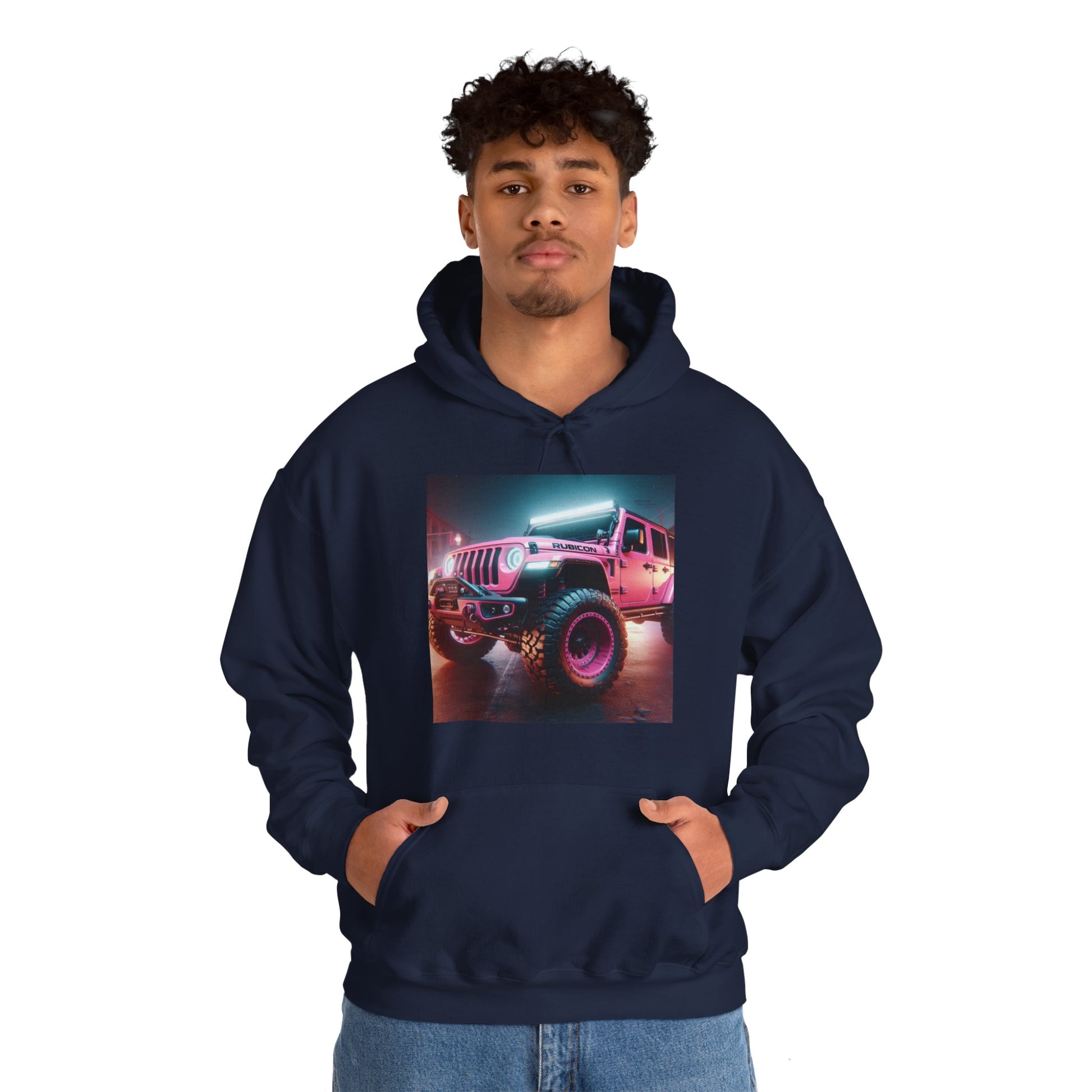 Pink Rubicon Hoodie Hoodie Printify   