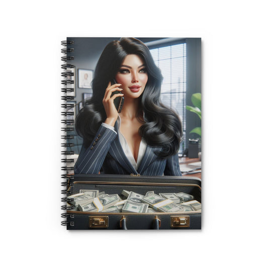 Business Deal Spiral Notebook Paper products Printify One Size  