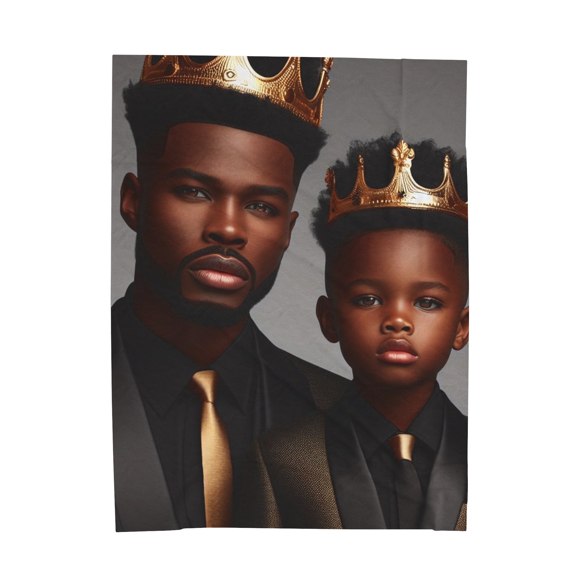 Royalty Plush Blanket All Over Prints Printify 60" × 80"  