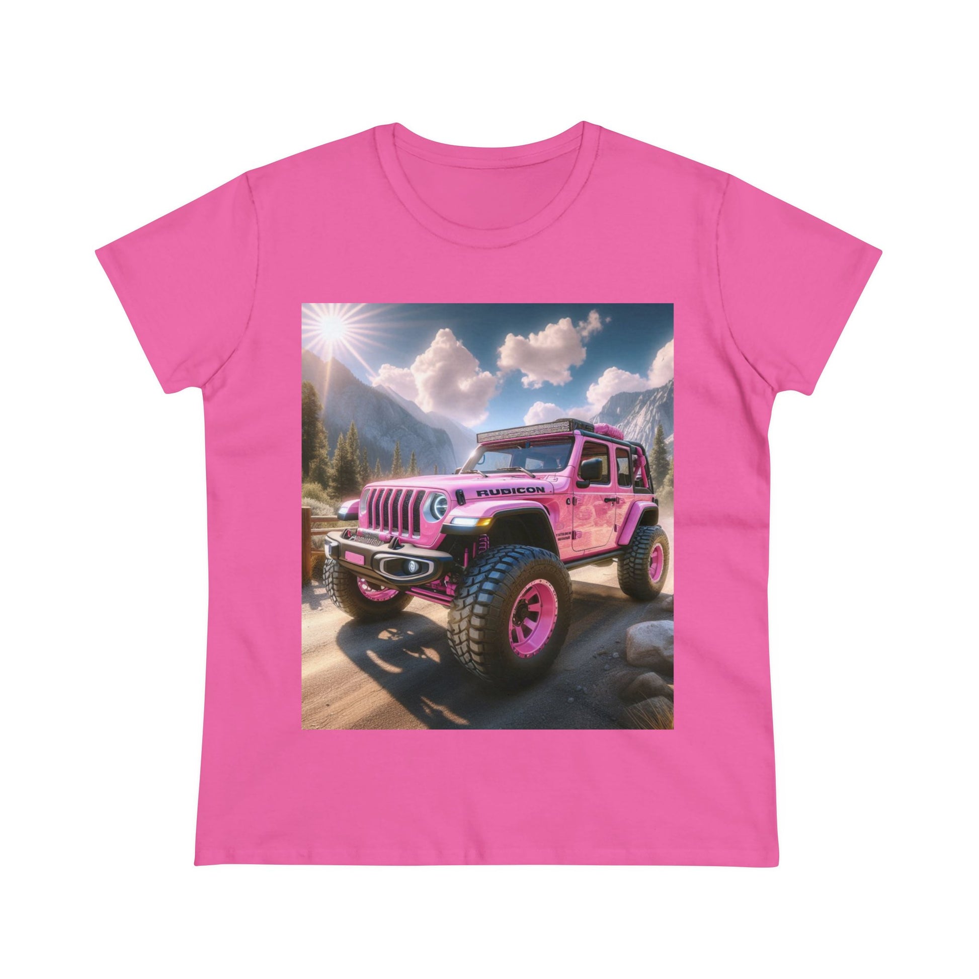 Pink Rubicon T-Shirt T-Shirt Printify Azalea S 