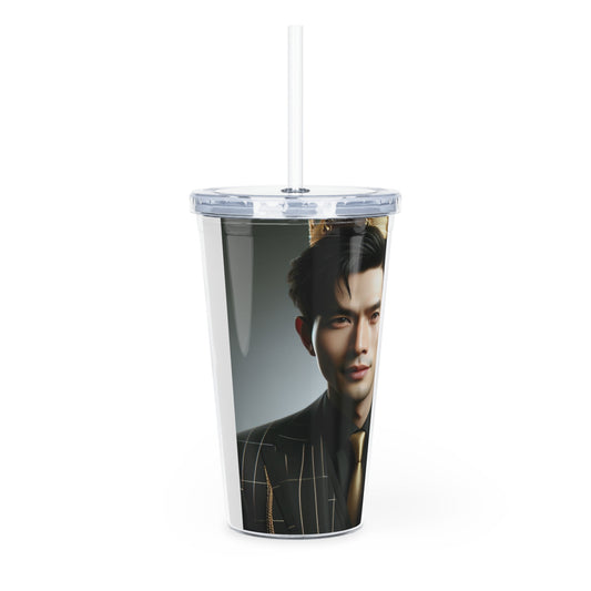 Royalty Tumbler with Straw Mug Printify   