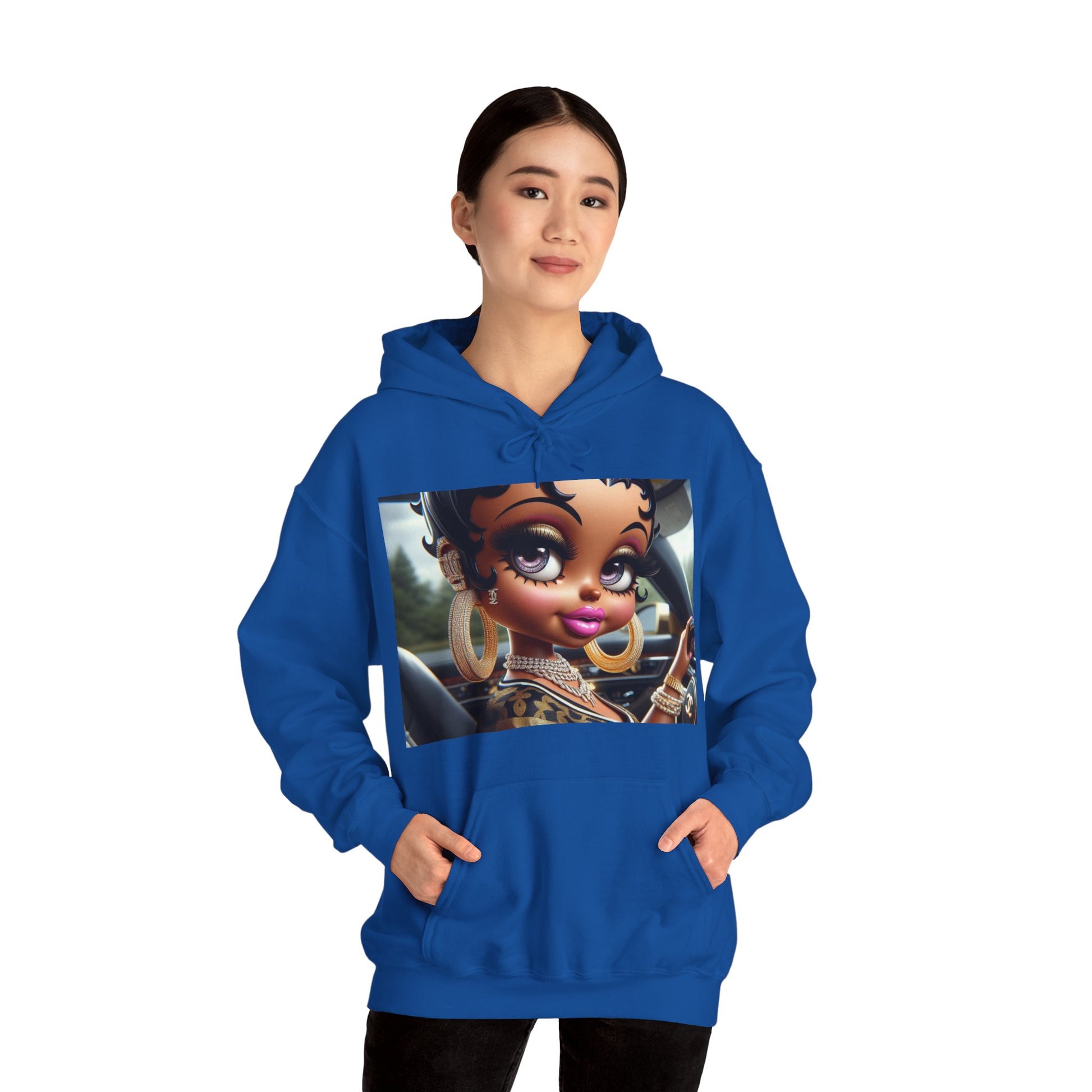 Betty Beauty Hoodie Hoodie Printify   