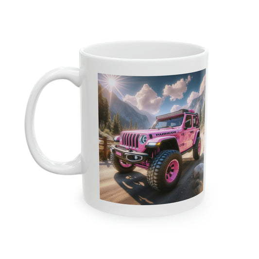 Pink Rubicon Mug Mug Printify 11oz  
