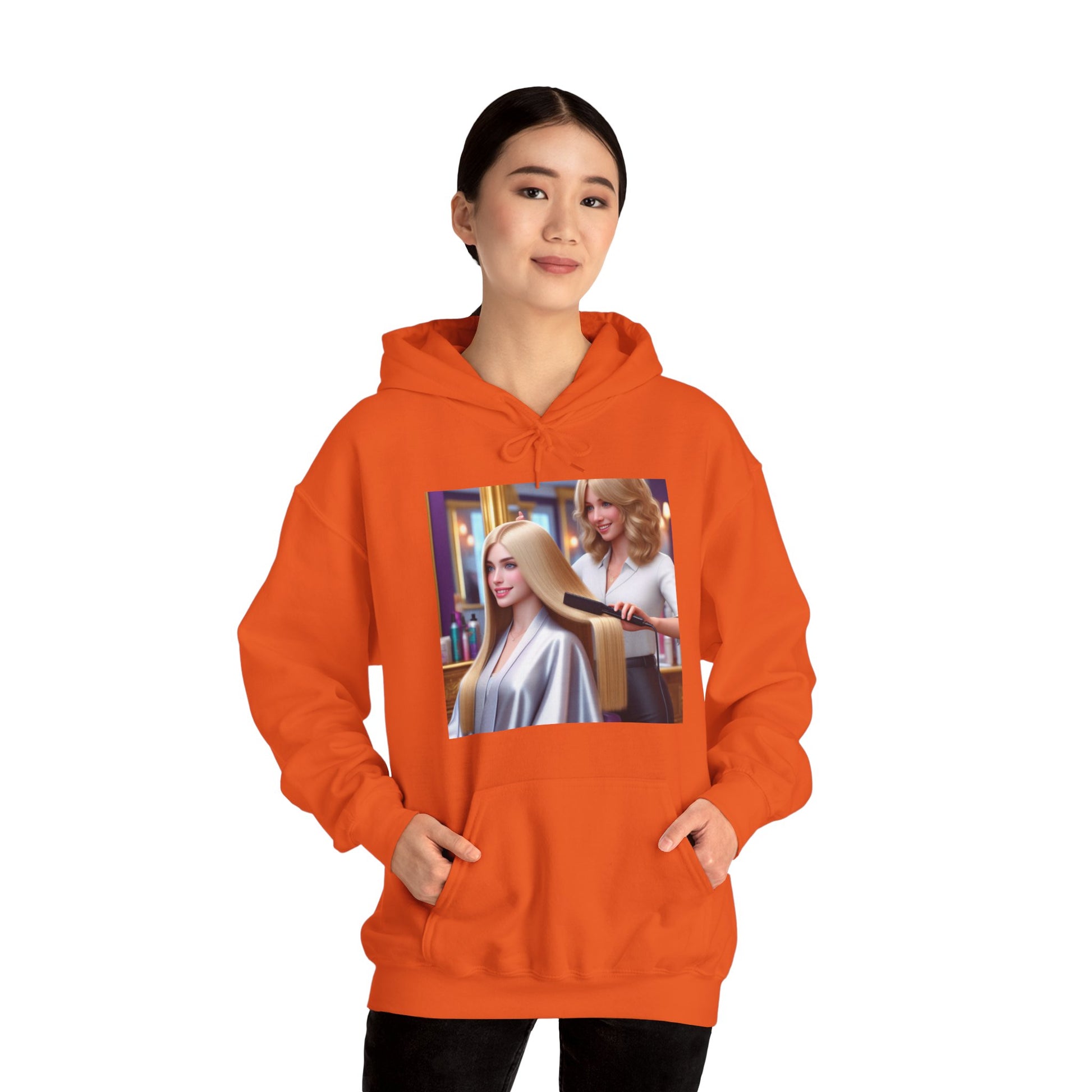 Hair Day Hoodie Hoodie Printify   