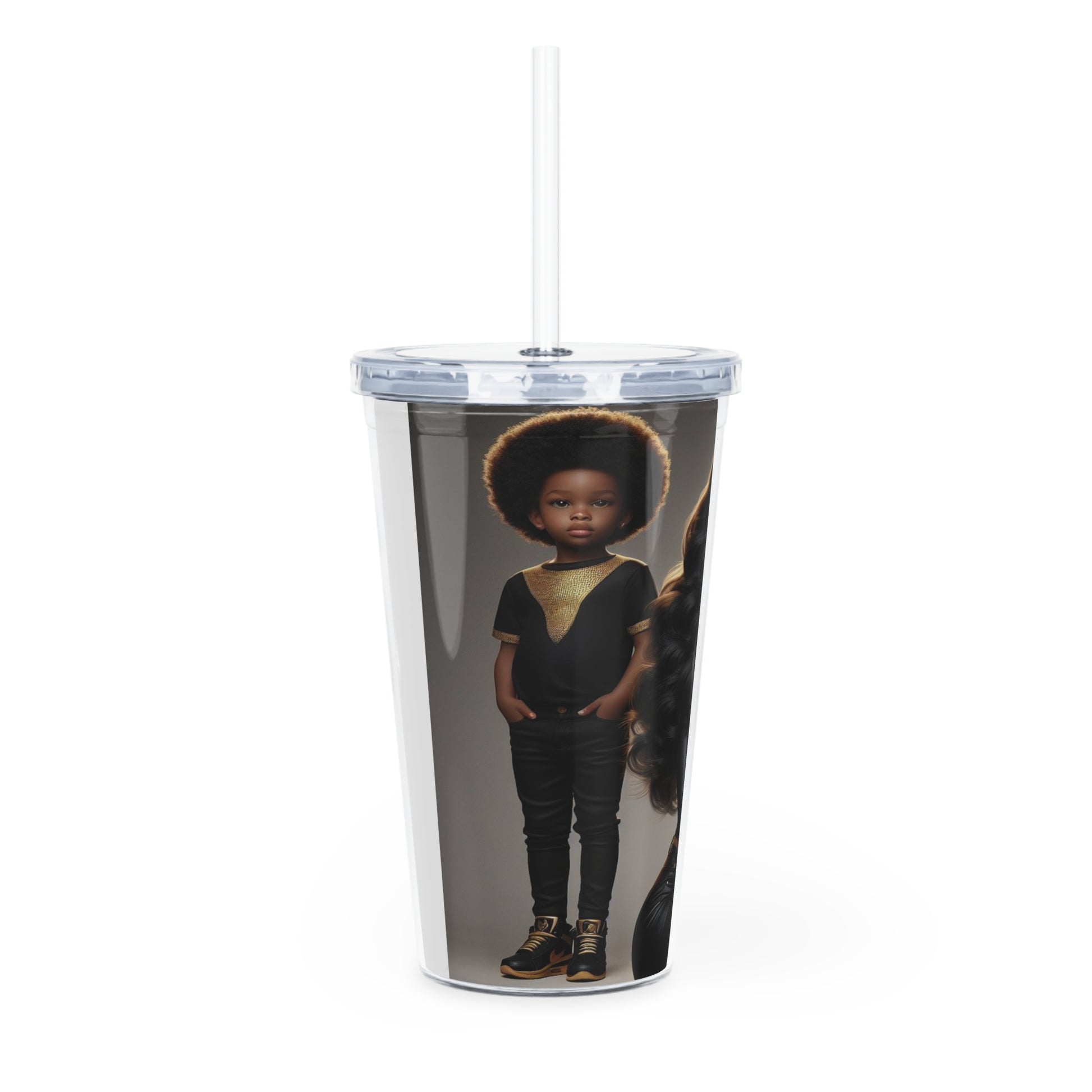 Royalty Tumbler with Straw Mug Printify   