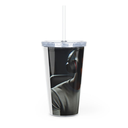 Game Time Tumbler with Straw Mug Printify   