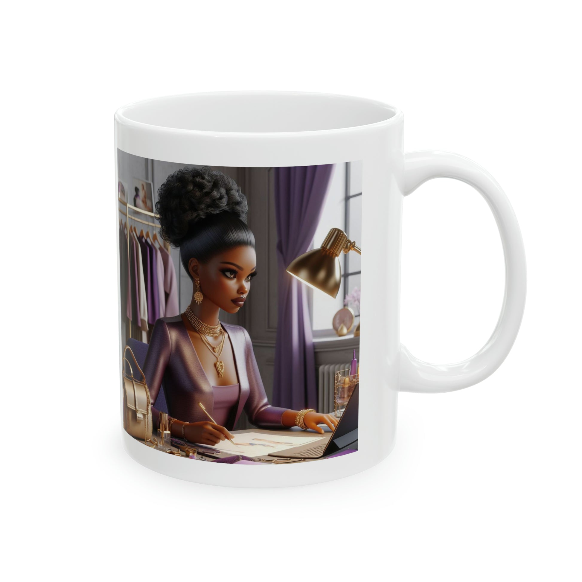 Fashion and Beauty Mug Mug Printify   