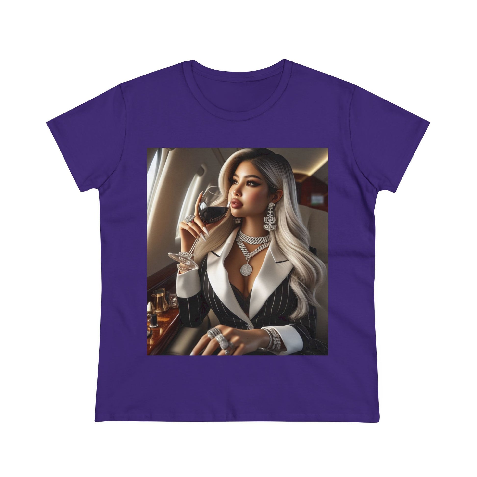 Private Business T-Shirt T-Shirt Printify Purple S 