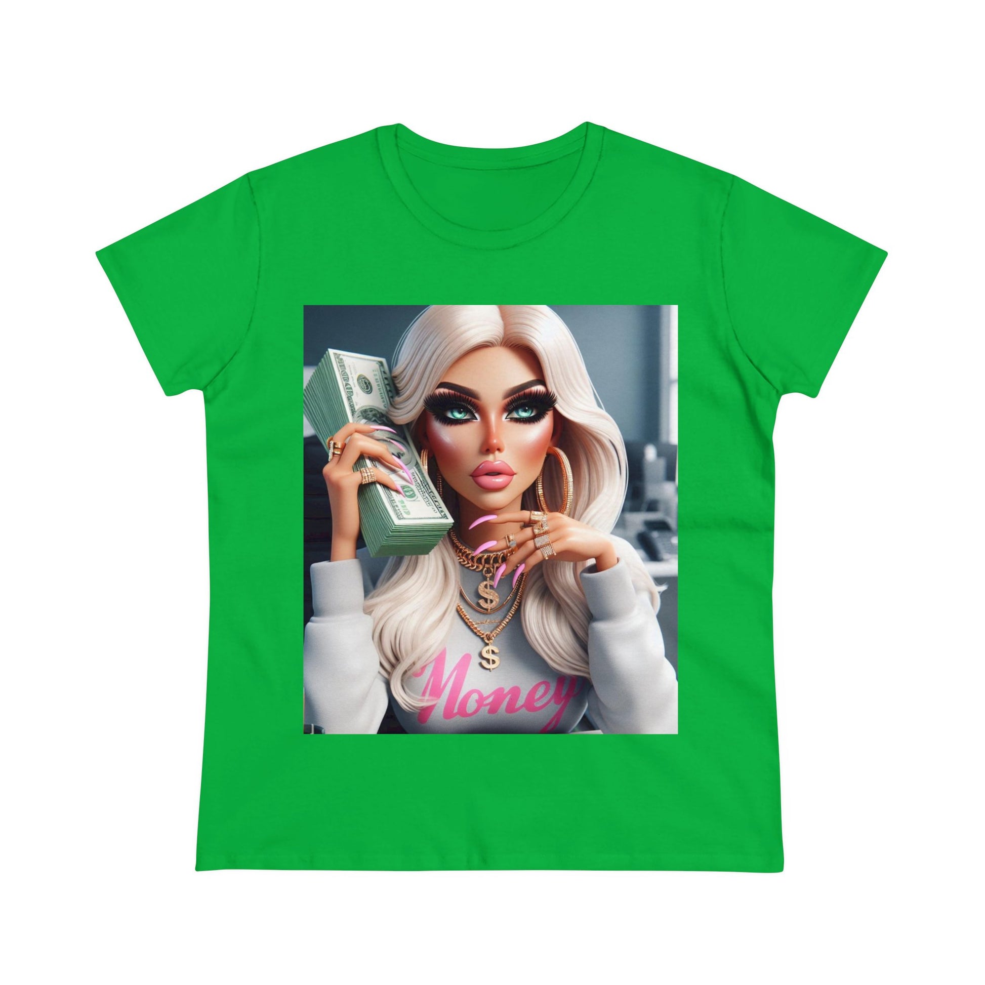 Money T-Shirt T-Shirt Printify Irish Green S 