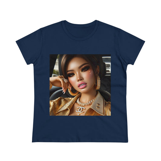 Car Beauty T-Shirt T-Shirt Printify Navy S 