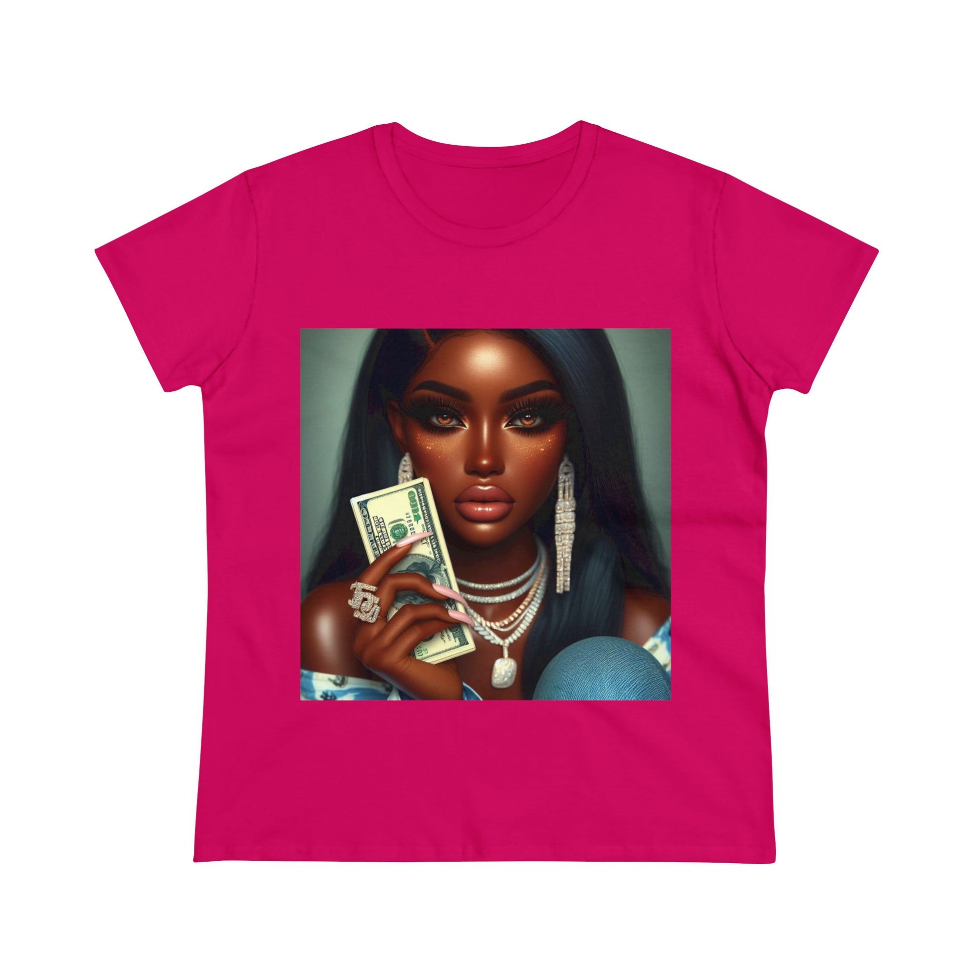 Money Talks T-Shirt T-Shirt Printify Heliconia S 