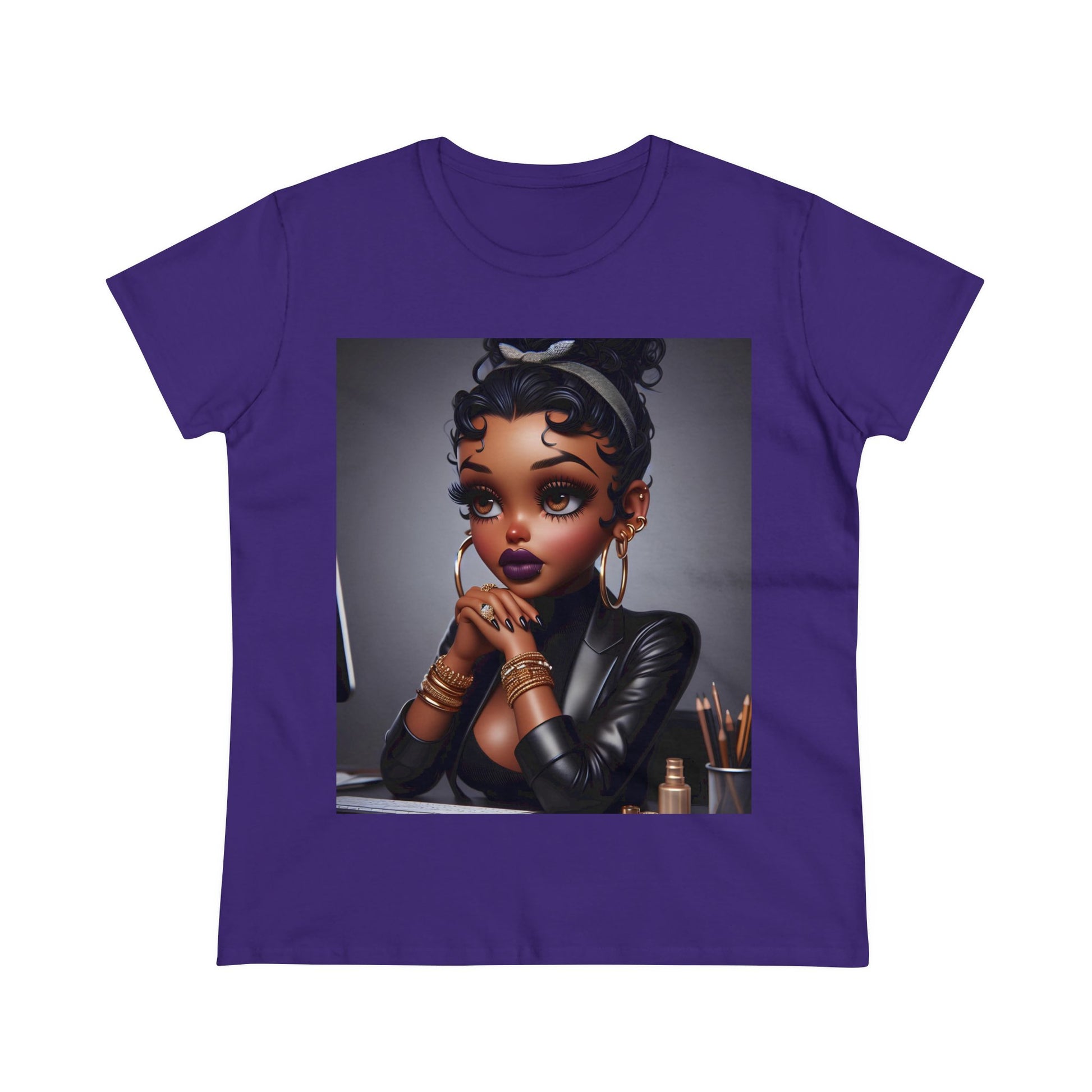 Business Betty T-Shirt T-Shirt Printify Purple S 