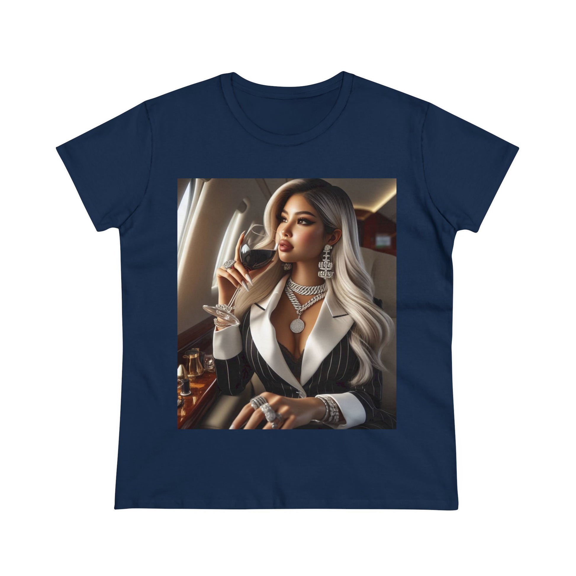 Private Business T-Shirt T-Shirt Printify Navy S 