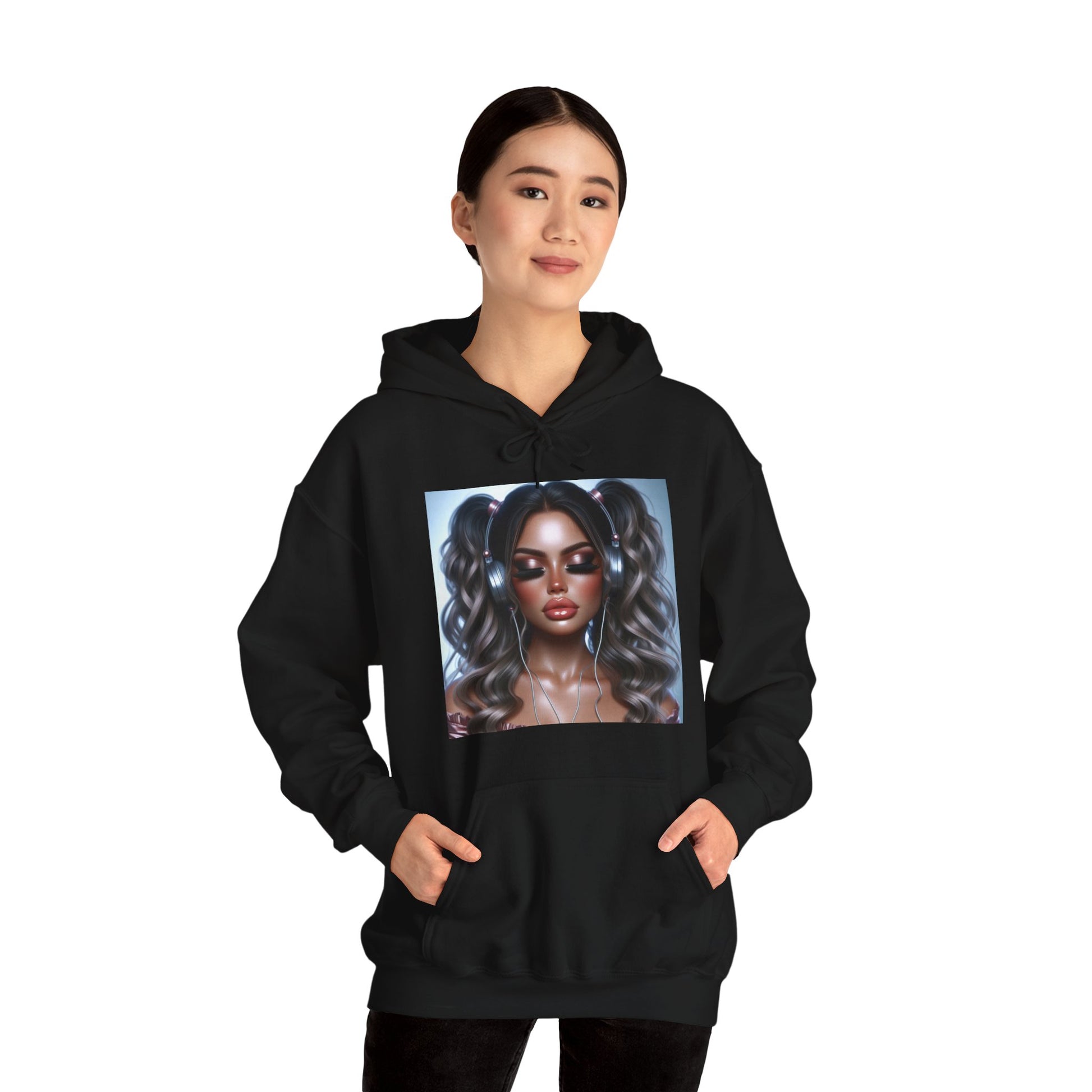 Music Vibes Hoodie Hoodie Printify   