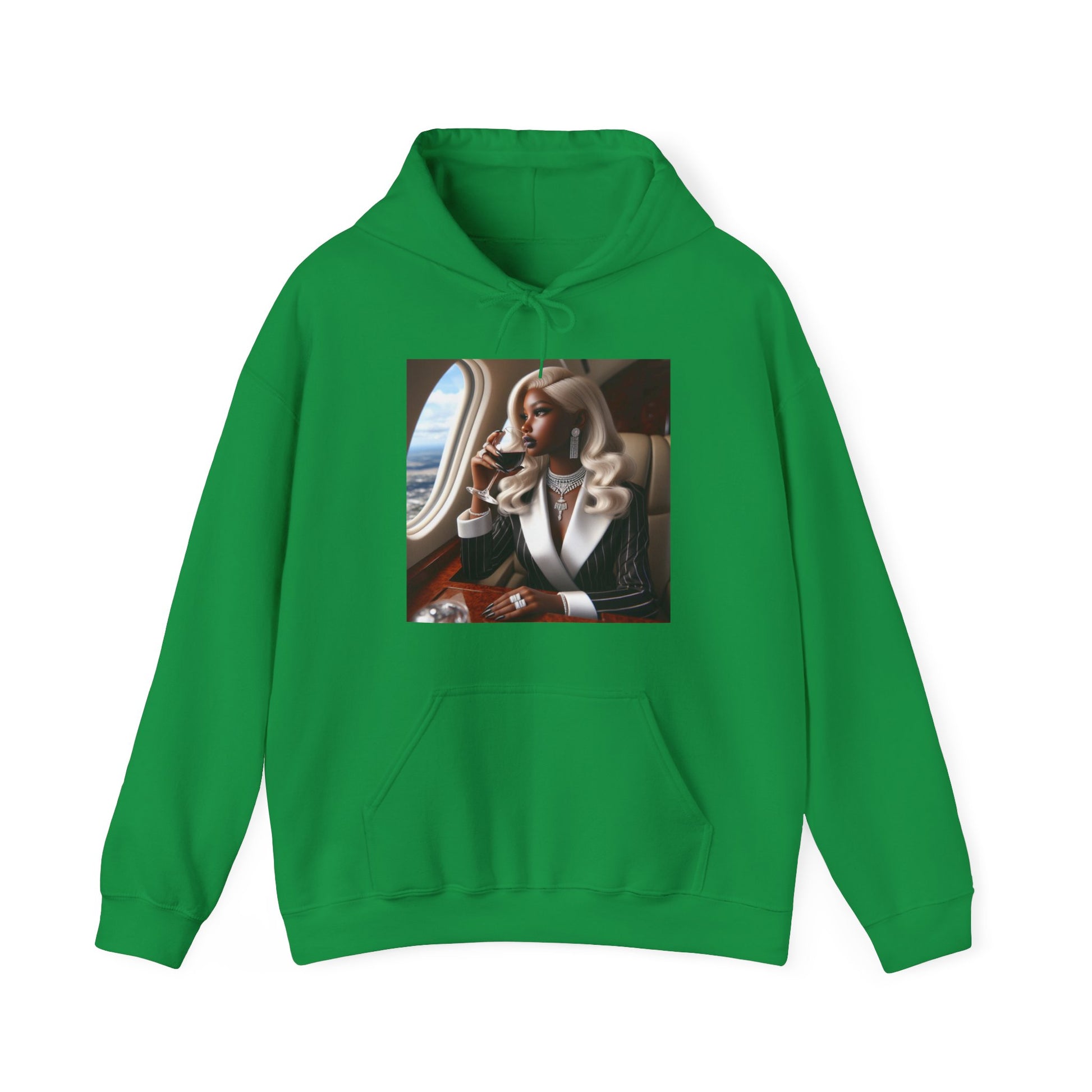 Private Business Hoodie Hoodie Printify Irish Green S 