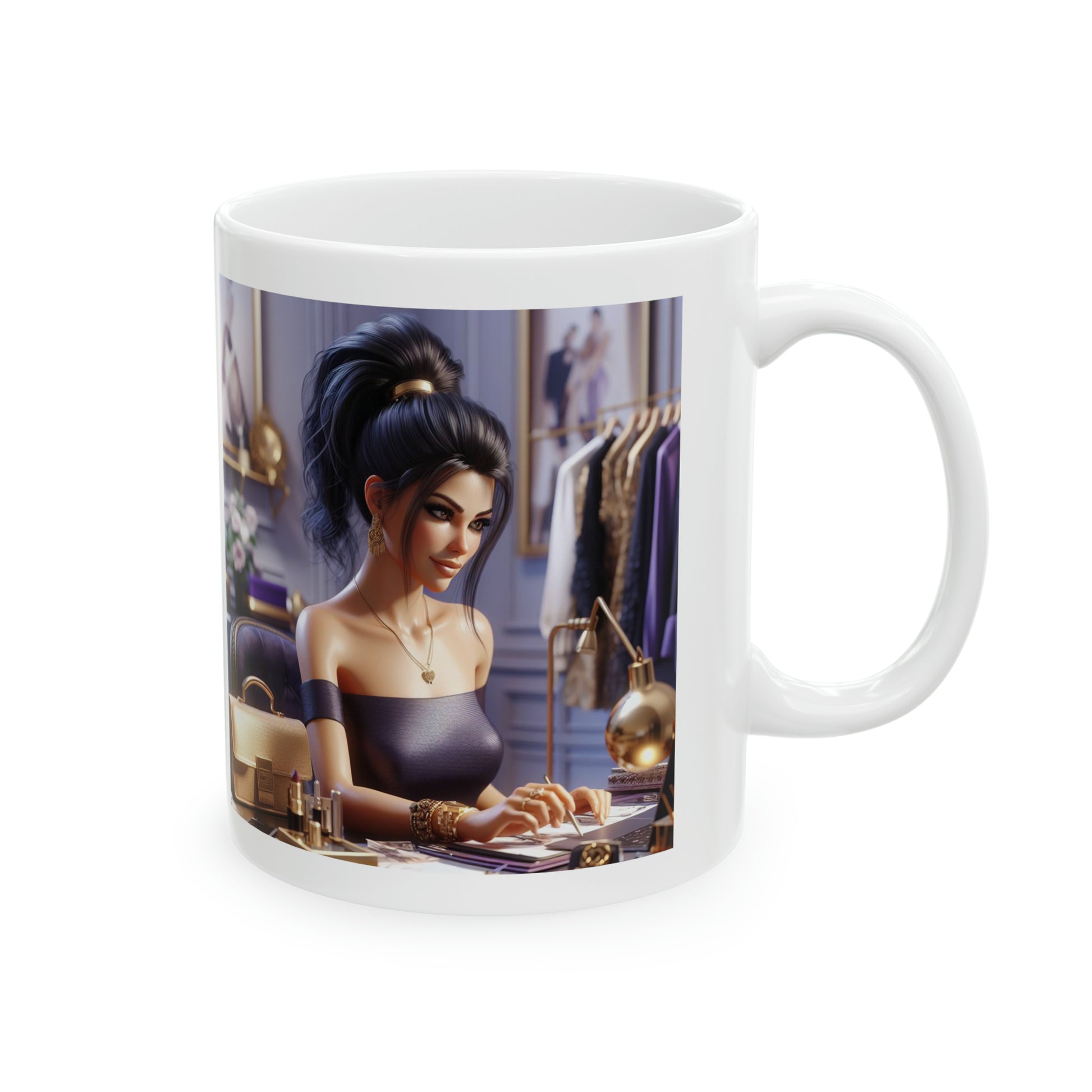 Fashion and Beauty Mug Mug Printify   