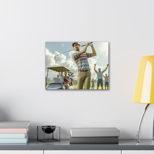 Golf Tournament Canvas Canvas Printify 16″ x 12″ (Horizontal) 0.75'' 