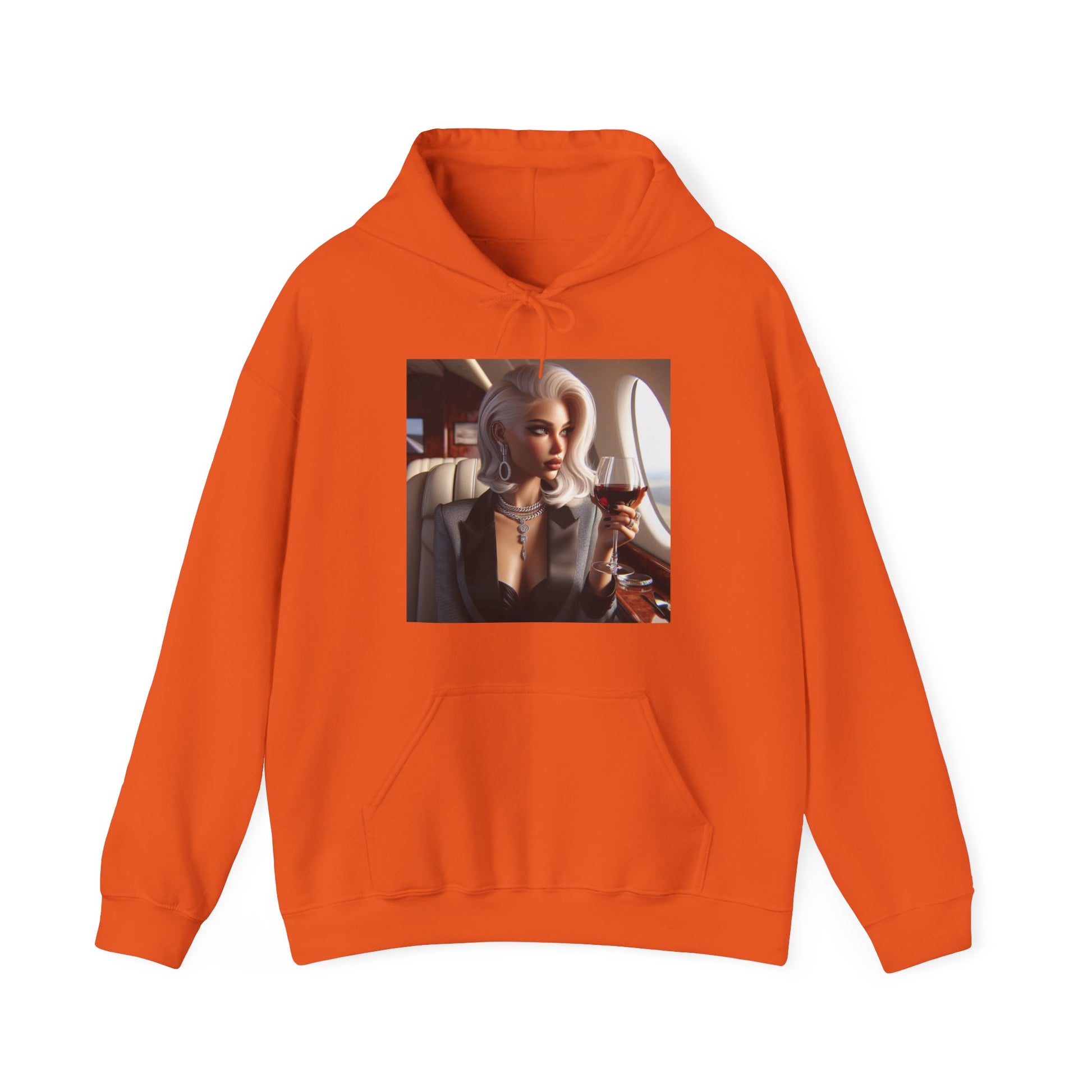 Private Business Hoodie Hoodie Printify Orange S 