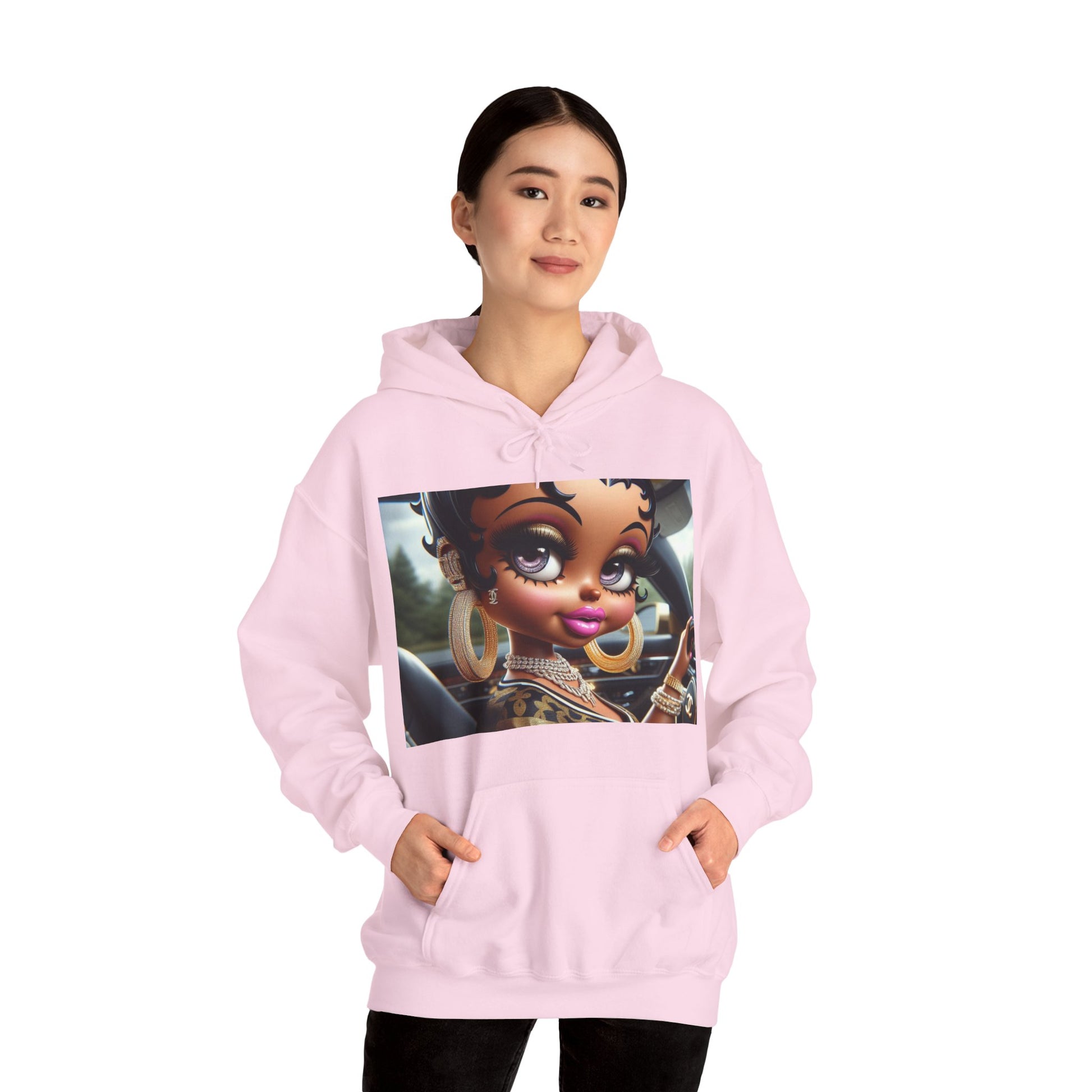 Betty Beauty Hoodie Hoodie Printify   