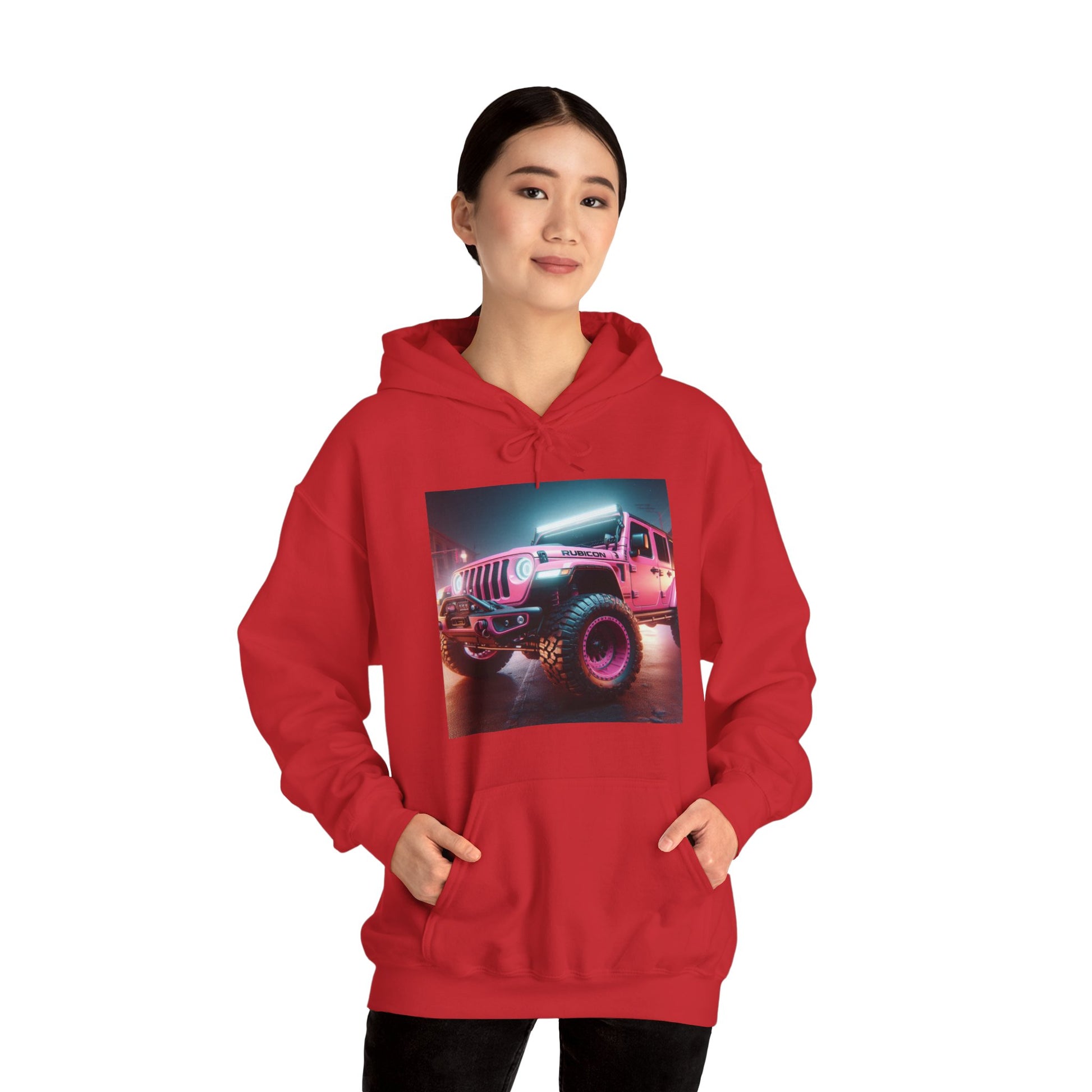 Pink Rubicon Hoodie Hoodie Printify   