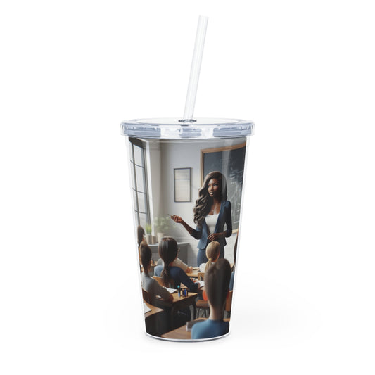 Class in Session Tumbler with Straw Mug Printify 20oz Transparent 