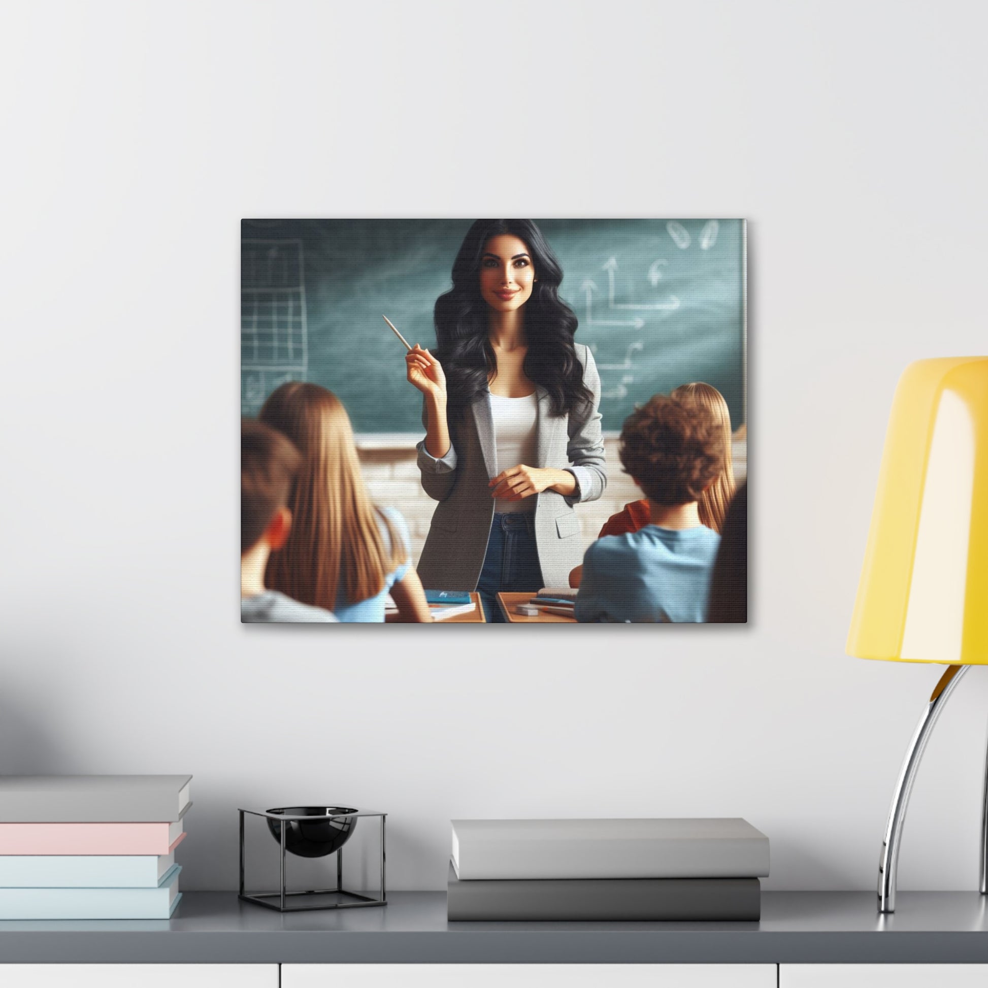 Class in Session Canvas Canvas Printify 20″ x 16″ (Horizontal) 0.75'' 