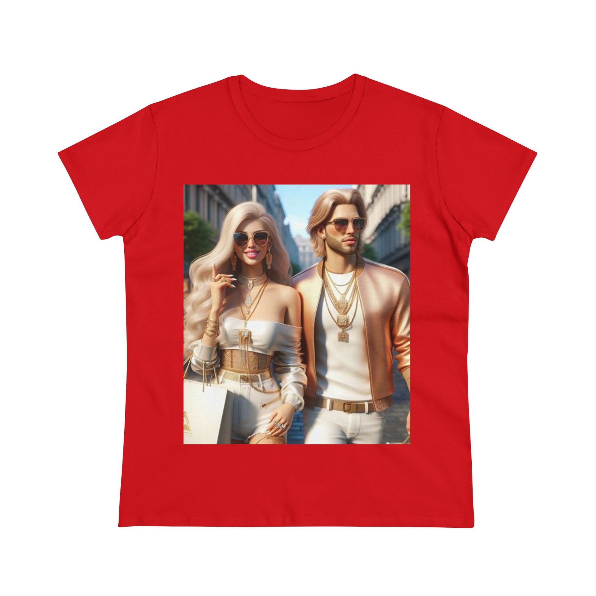 Thank You to My Man T-Shirt T-Shirt Printify Red S 