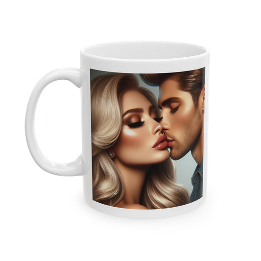 Kiss Me Mug Mug Printify 11oz  