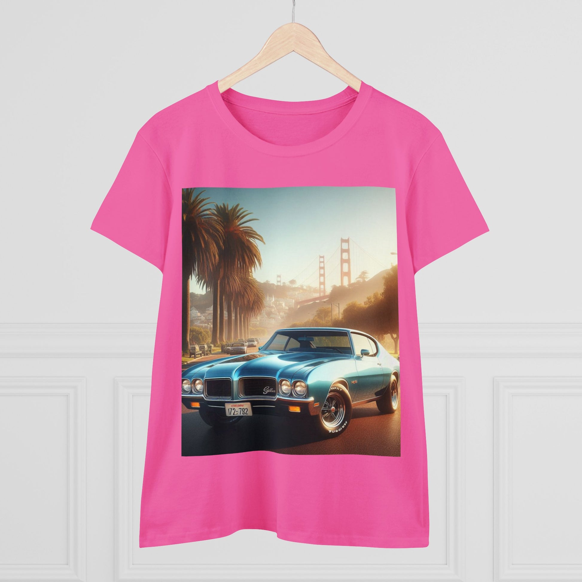 1972 Blue Buick Gran Sport T-Shirt T-Shirt Printify   