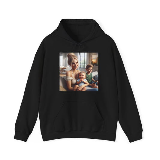Family Time Hoodie Hoodie Printify Black S 