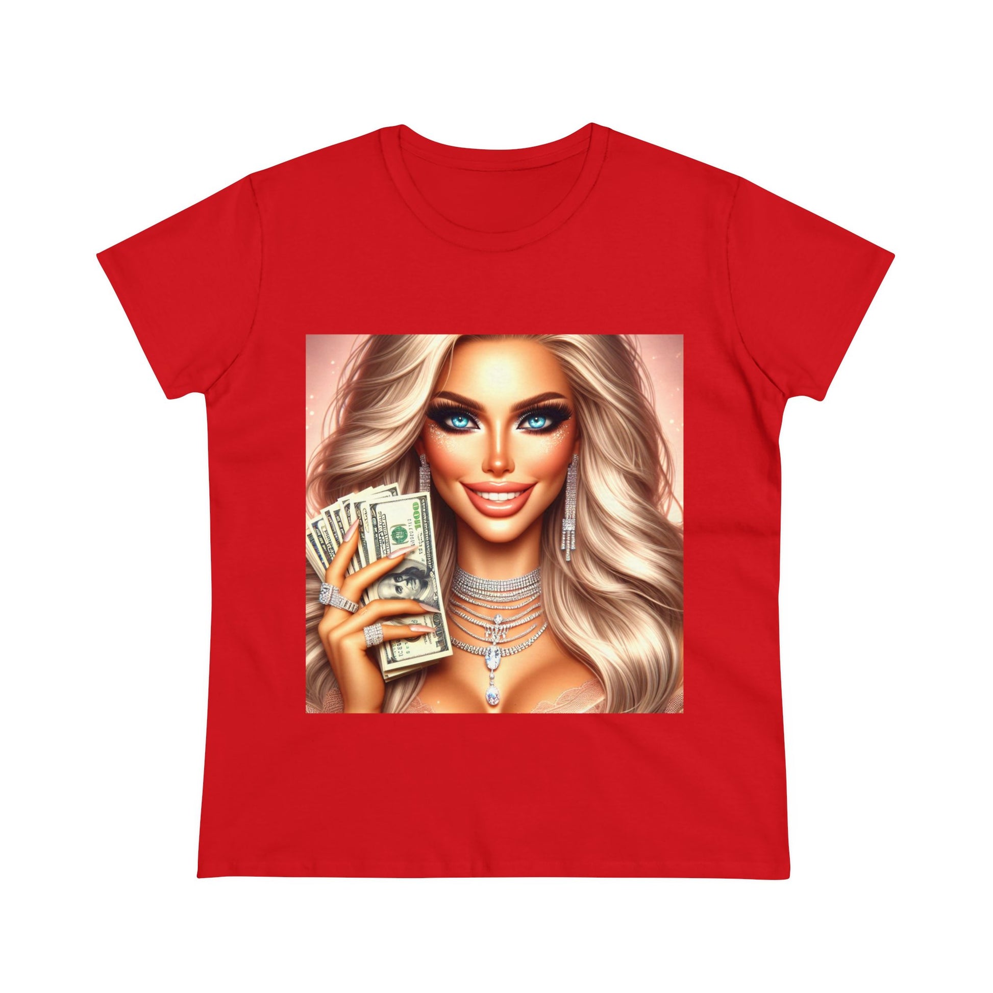 Money Talks T-Shirt T-Shirt Printify Red S 