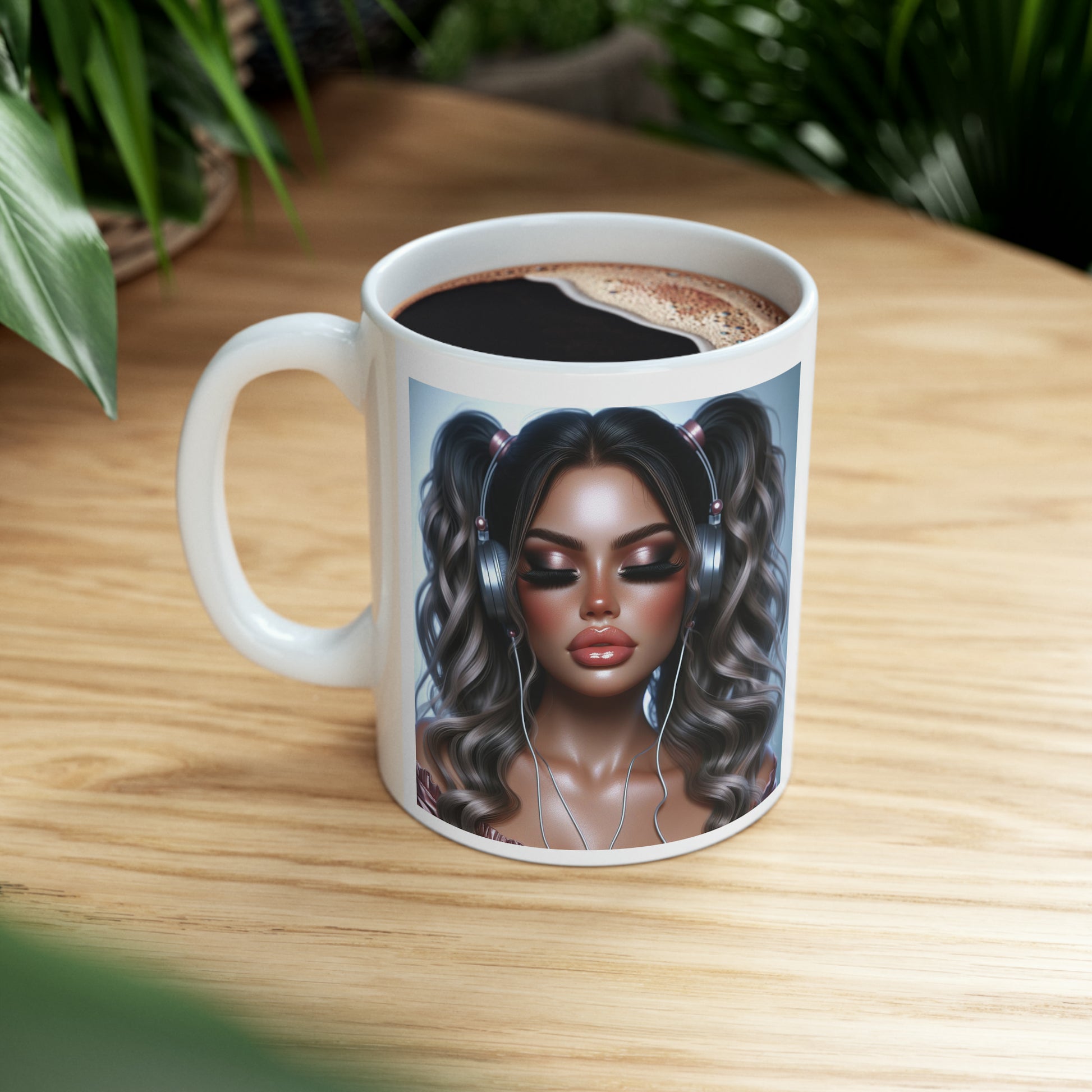 Music Vibes Mug Mug Printify   