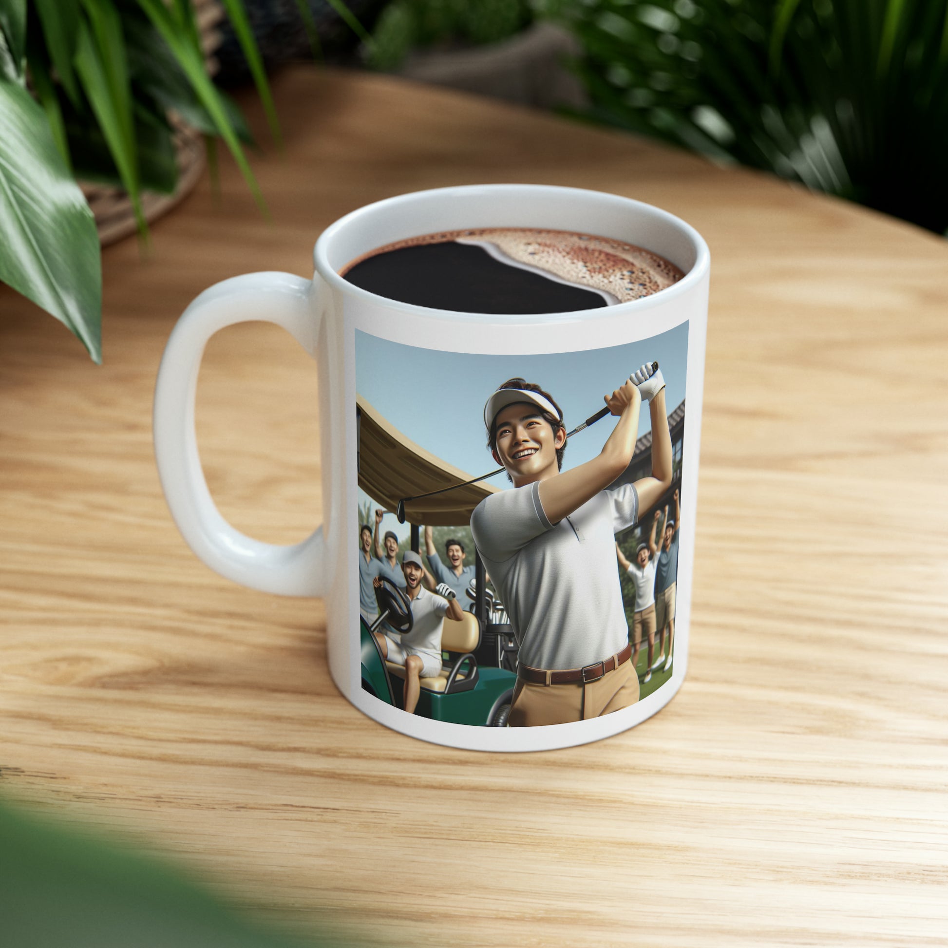 Golf Tournament Mug Mug Printify   