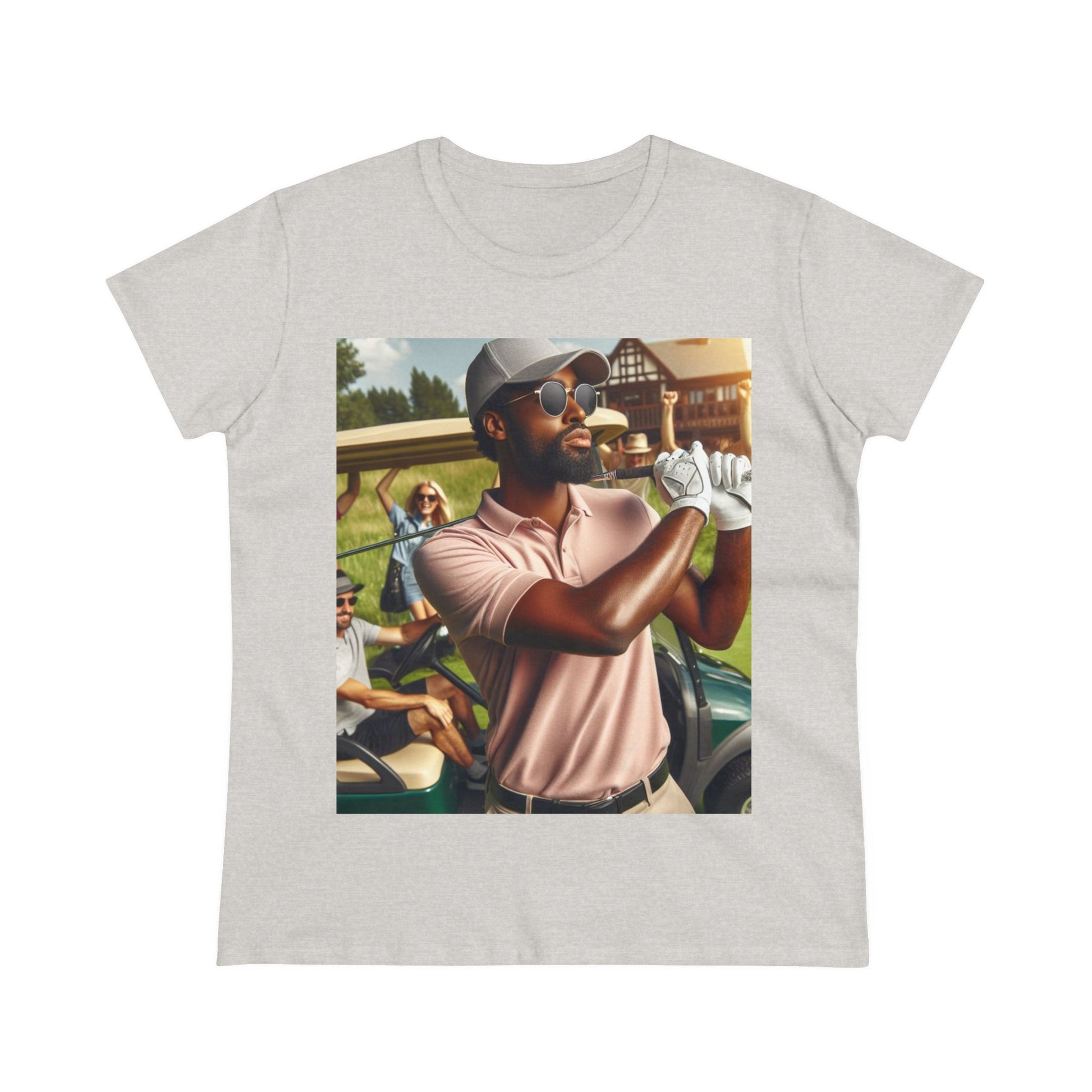 Golf Tournament T-Shirt T-Shirt Printify Ash S 