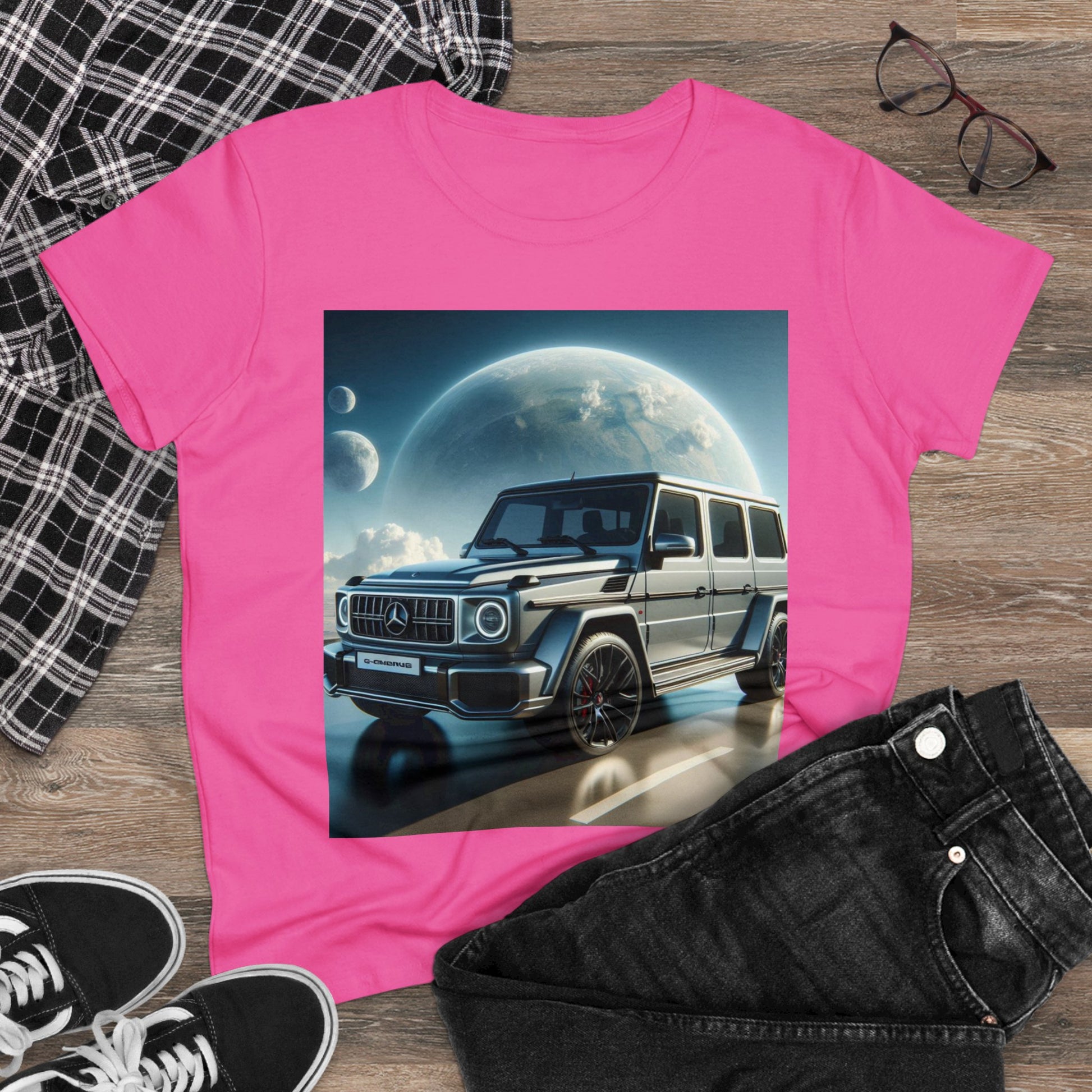 Silver G-Wagon T-Shirt T-Shirt Printify   